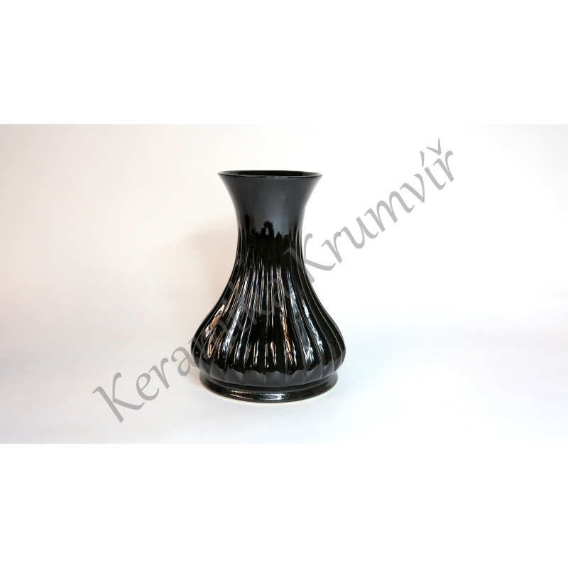Váza KK 3011 Černá lesklá